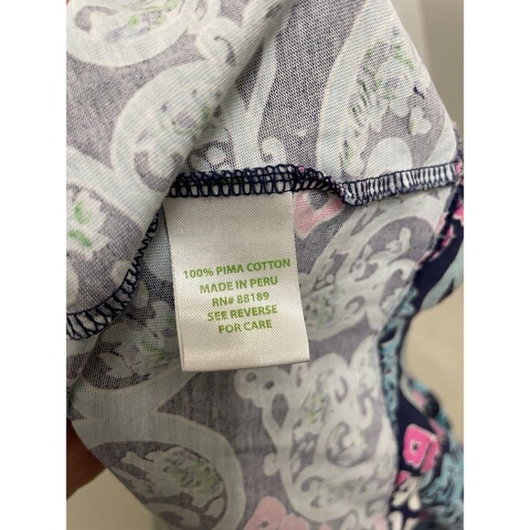 Lilly Pulitzer Marlisa Strapless Maxi Dress XS Bright Navy Behind the Gate - Picture 5 of 5